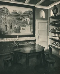Kellari talossa Sig. Borletti, v1927