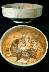 Keraamiset kulhot, Kairouan, Tunisia, 10. vuosisata