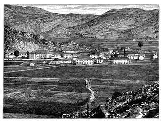 Cetinje, Montenegro, noin 1890