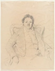 Charles Thévenin, Ingresin mukaan, 1800-luku.