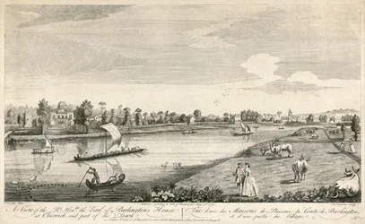 Chiswick House, Lontoo, 1750