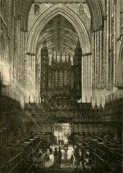 York Minsterin kuoro, 1898.