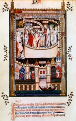 Kristus antaa ehtoollisen St Denisille, 1317