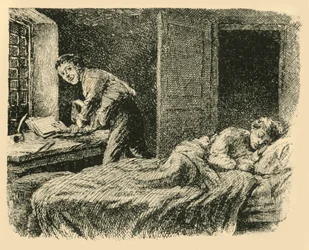Christoph takavarikoi käsikirjoitetun kirjan ja sen kopion, 1907.