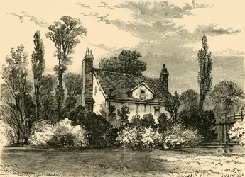 Claude Duvals House, vuonna 1825, c1876.