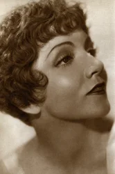 Claudette Colbert, ranskalais-amerikkalainen näyttelijä, 1933