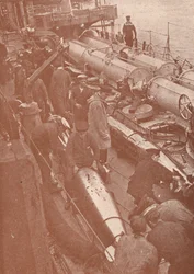 Torpedojen puhdistus ja säätö, c1917 1919
