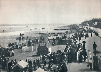 Cleethorpes - Näkymä hiekkaan, 1895