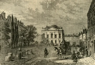 Clerkenwell Green vuonna 1789, n. 1872.