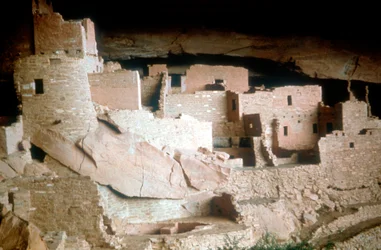Cliff Palace, intiaani, Mesa Verde, Colorado, USA, 1100-1200-luku