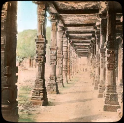 Colonnade, Delhi, Intia, 1800-luvun loppu tai 1900-luvun alku