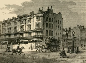 Connaught Place, 1876.