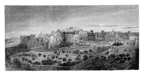 Syntymän luostari, Betlehem, 1888