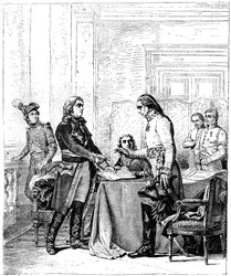 Konventti Marengon taistelun jälkeen, Italia, 15. kesäkuuta 1800 1882-1884