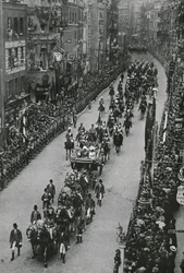 Kuningas Yrjö V:n ja kuningatar Maryn kruunajaiset, Lontoo, 1911.
