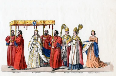 Pukusuunnittelua Shakespearen näytelmään, Henry VIII, 1800-luku.