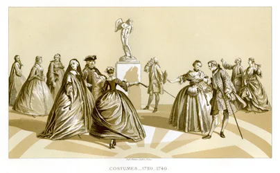 Puvut, 1720-1740, 1885