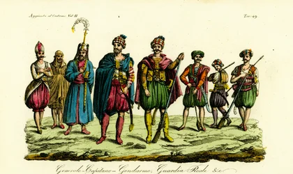 Berberisotilaiden puvut, Tunis