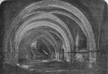 St Johns Churchin krypta, Clerkenwell, Lontoo 1878 1906