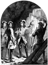 DAsfeldt ja englantilaiset upseerit kaivoksessa, 1700-luku 1800-luku