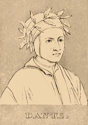 Dante, c1265-1321, 1830.