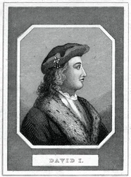 David I, Skotlannin kuningas