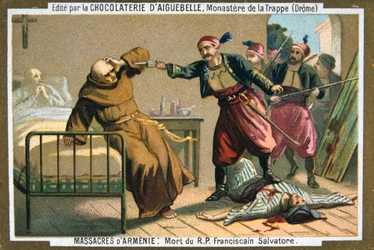 Pastori Isä Salvatoren, fransiskaanilunkin, kuolema 1895