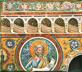 Sisustus Santa Maria Maggioren kirkossa, Roomassa, Italiassa, 1928.