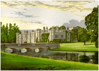 Deene Park, Northamptonshire, Cardiganin kreivitär, vuodelta 1880