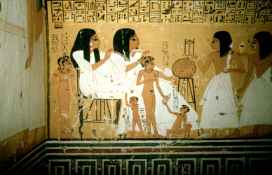Deir el-Medineh, Luxor, Thebes, Egypti, 1900-luku
