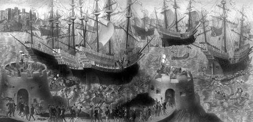 Henry VIII:n lähtö Doverista toukokuussa 1520, 1902