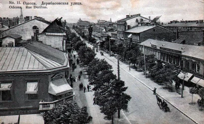 Deribasovskaya Street, Odessa, Venäjä, 1800-luvun puoliväli