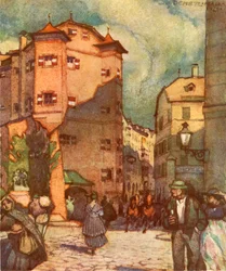 Die Ottoburg, Ottoburg, vuodelta 1929.