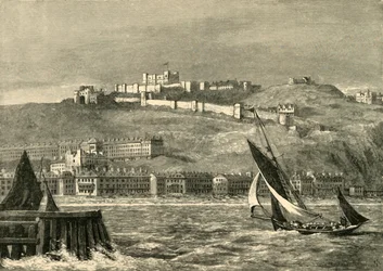 Dover, Mereltä, 1898.