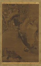 Ducks, Torrent ja Overhanging Rocks, Ming-dynastia, 1500-luku.