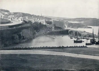 Dunmore - Kaupunki ja satama, 1895