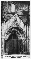 Durhamin katedraalin ovi, pohjoispuoli, 1920-luku
