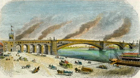Eads Bridge, St Louis, Missouri, USA, 1874