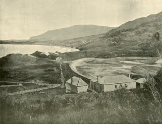 Eagle-Hawk Neck, Tasmanin niemimaa, 1901.
