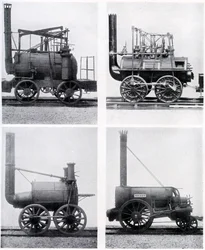 Varhaiset veturit, 1800-luku, n. 1920