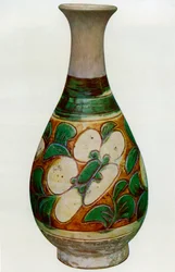 Keramiikkamaljakko, kiinalainen, Tang-dynastia, 618-907 1925