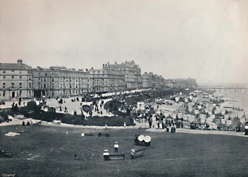 Eastbourne - Yleinen näkymä Wish Towerista, 1895