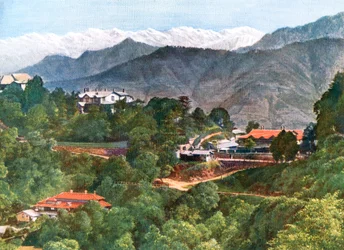 Elysium Hill, Simla, Intia, 1900-luvun alku