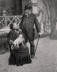 Emile Augier, ranskalainen näytelmäkirjailija, 1885