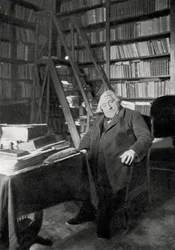 Ernest Renan, ranskalainen filosofi ja kirjailija, 1890