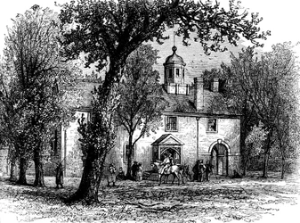 Fairfaxin oikeustalo, Virginia, 1880