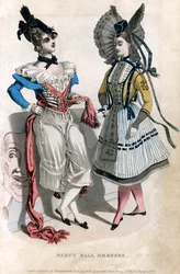 Tyylikkäät juhlamekot, 1830