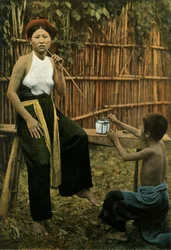 Femme Fumant De LOpium, Nainen tupakoiva oopiumi, 1900.