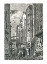 Field Lane noin 1840