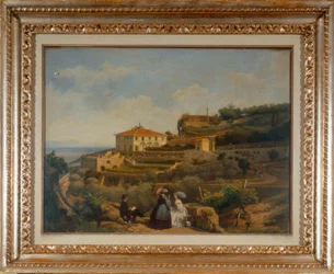 Fiesole, Villa Medici / Gem. 1869